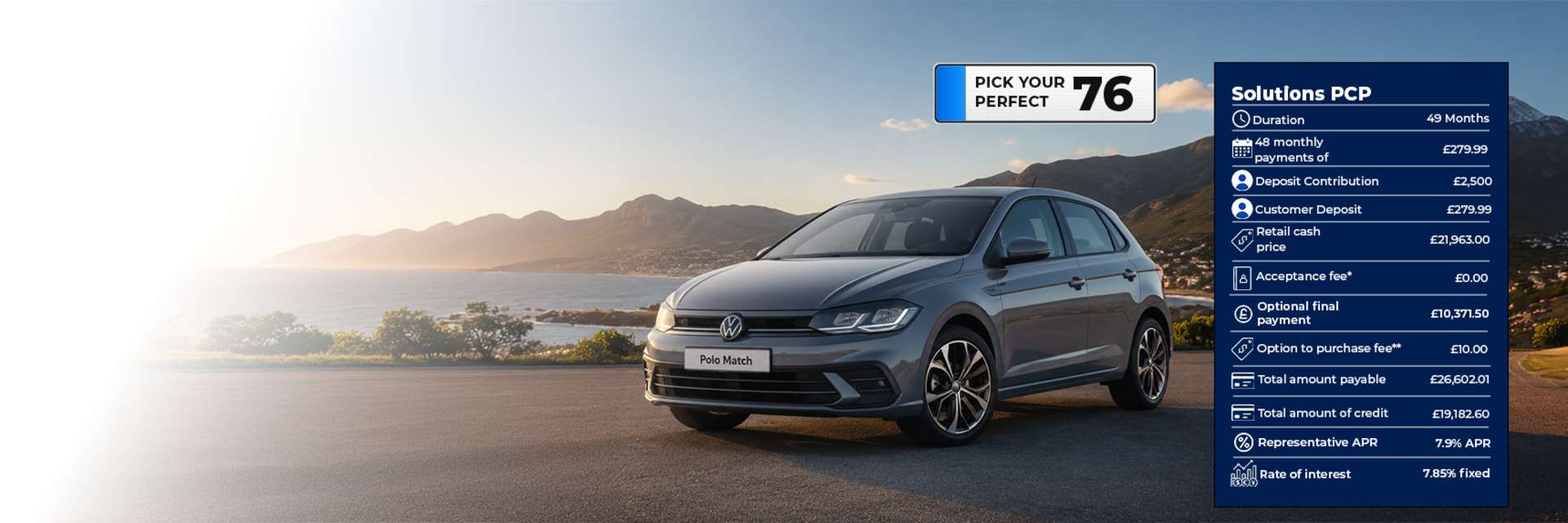 A New Volkswagen Polo