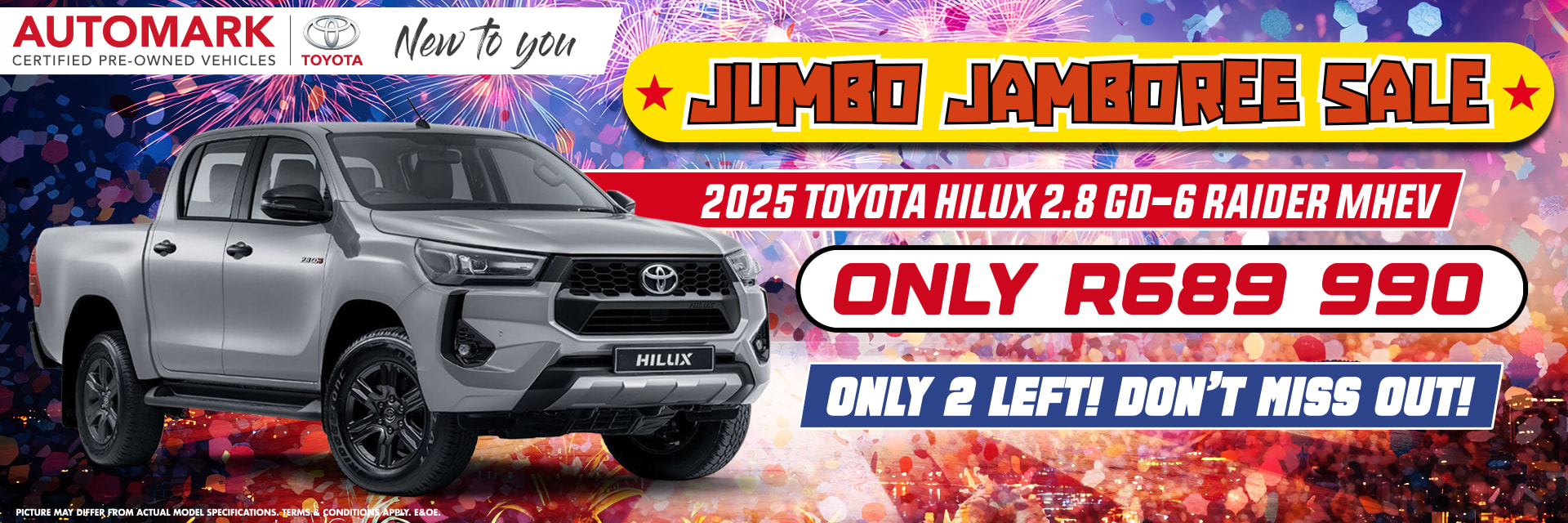 2025 Toyota Hilux 2.8 GD-6 Raider MHEV