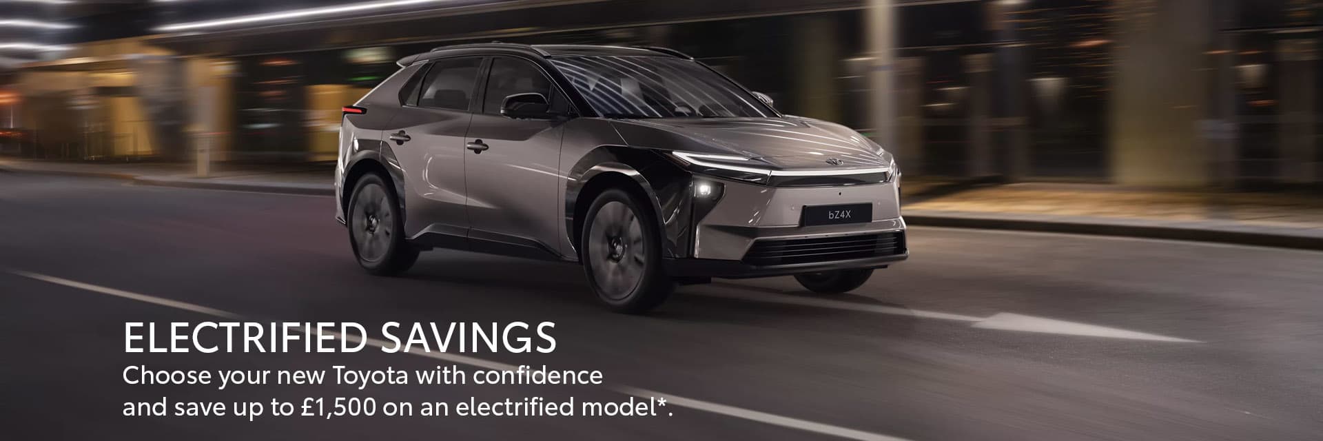Toyota Electrified Savings
