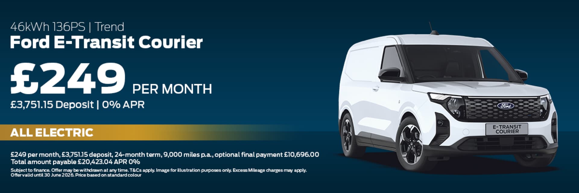 E transit courier offer