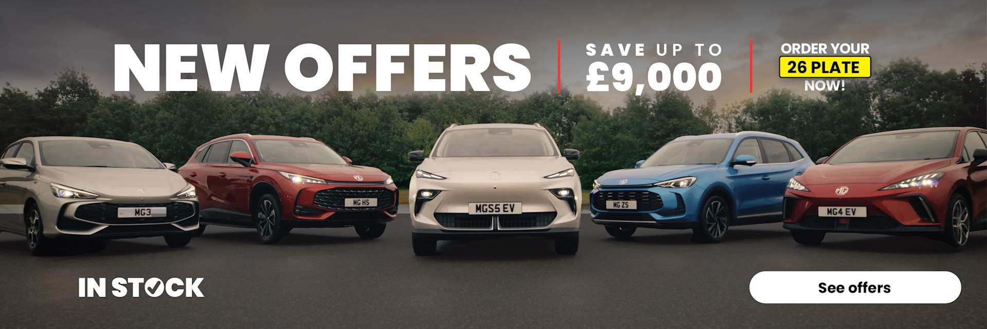 MG New Car Offers