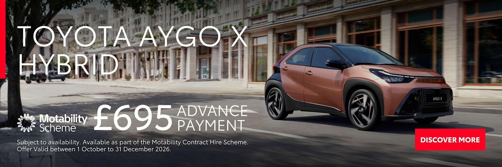 Aygo X Hybrid Motability 