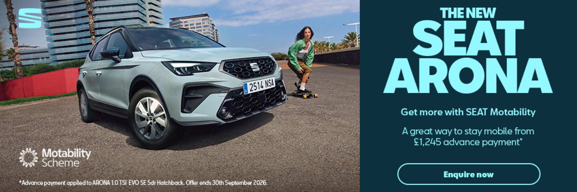 SEAT Arona Motability