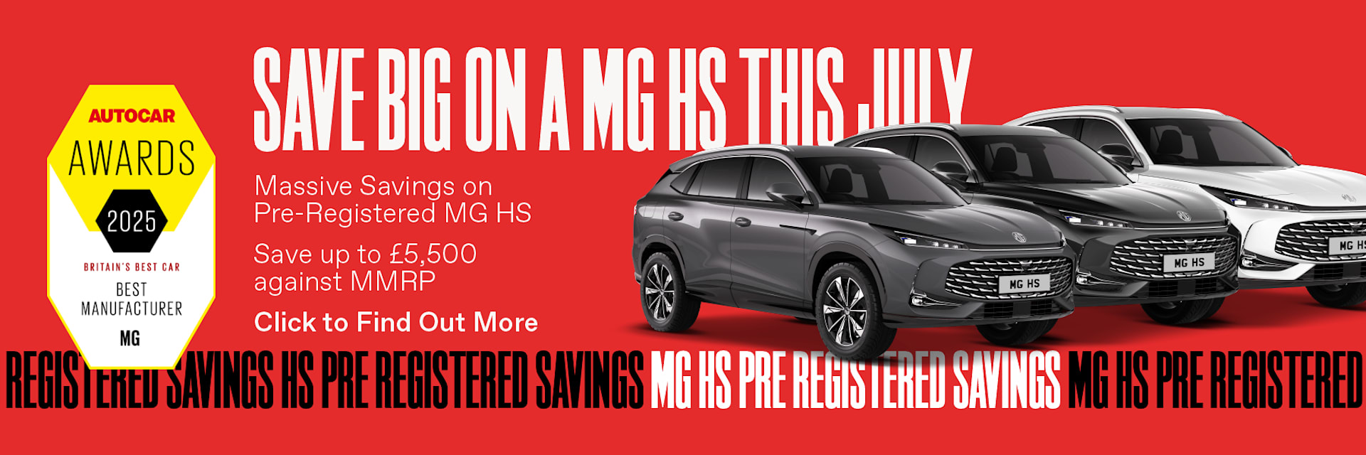 Pre Reg Offers