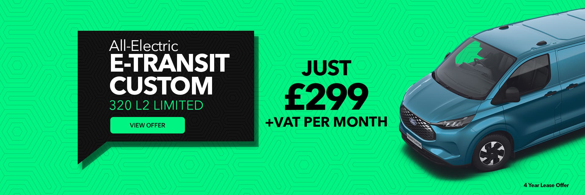 E-Transit Custom Special Offer