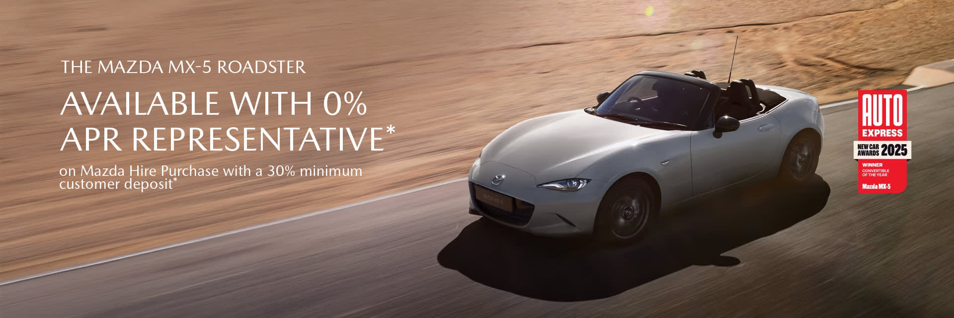 Mazda MX-5 0% APR Representative