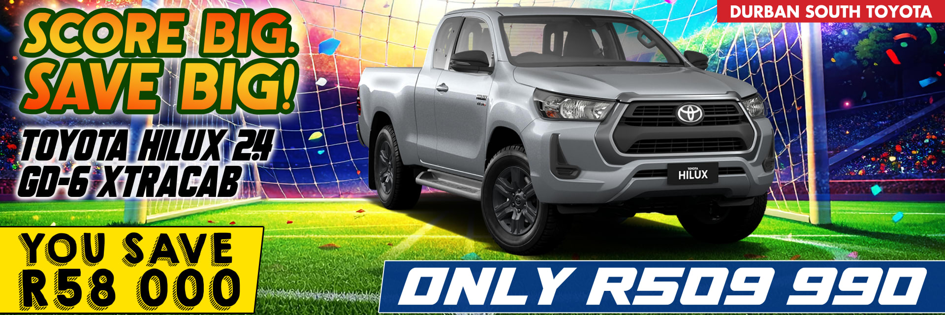 Toyota Hilux 2.4 GD-6 Xtra Cab