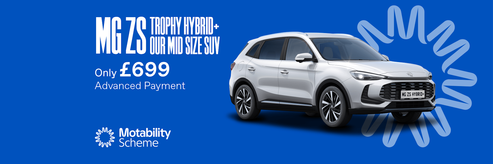 The Motability Scheme - MG ZS Trophy Hybrid+