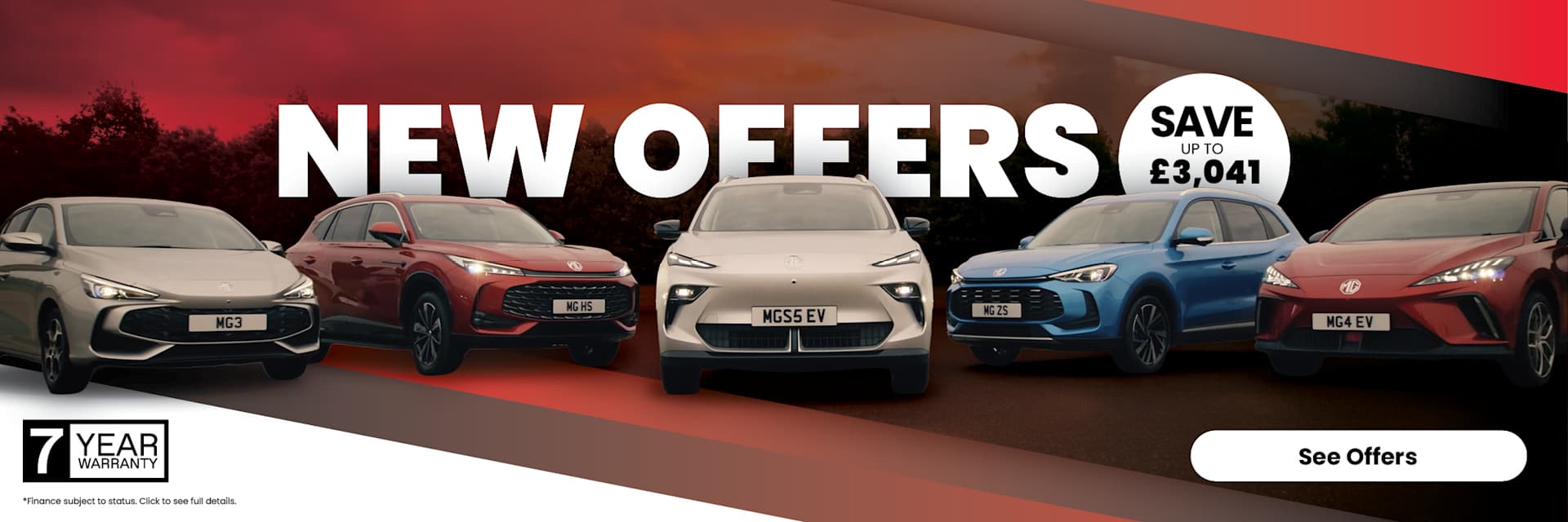 MG New Car Offers
