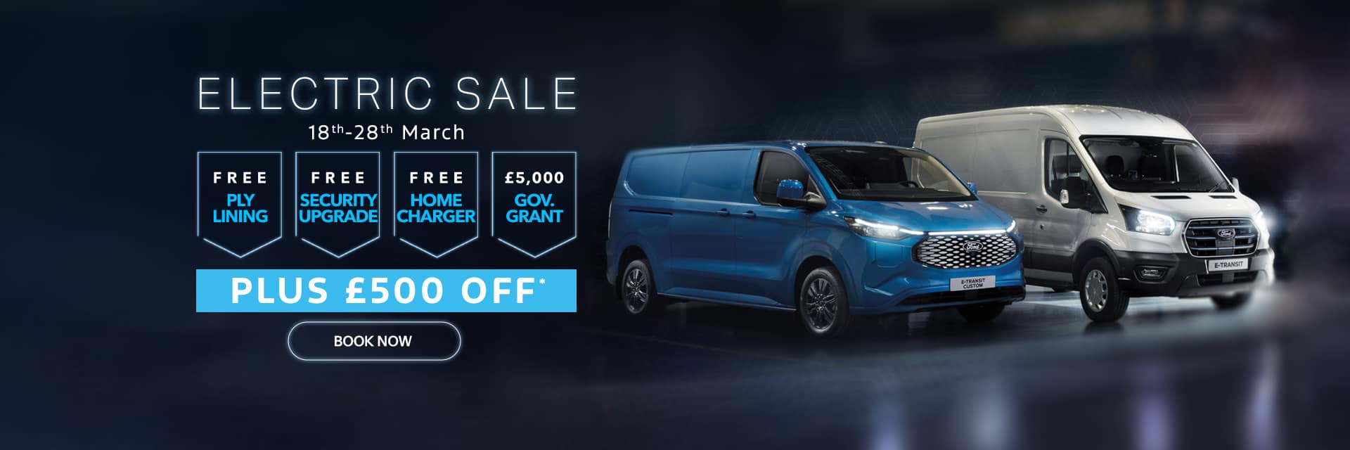 CV Electric Sale