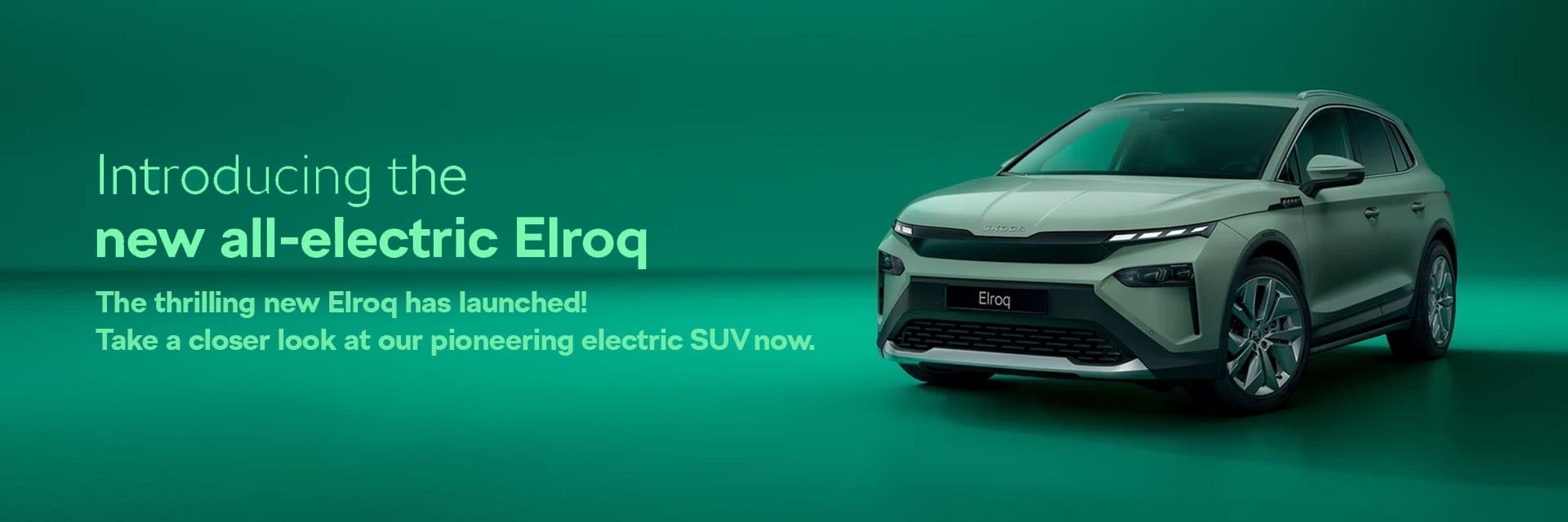 Introducing the new all-electric Škoda Elroq