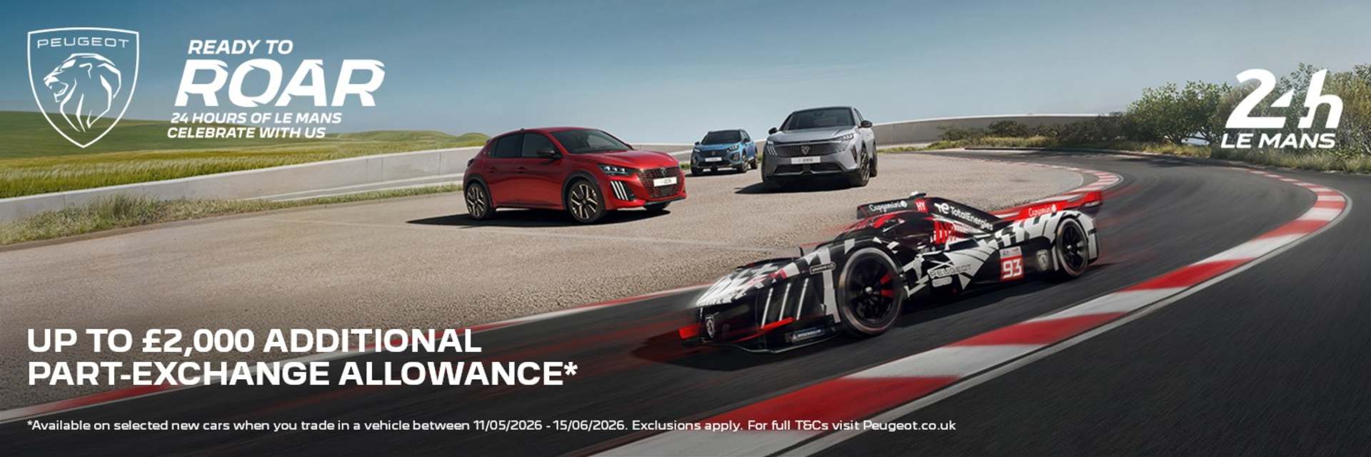 Peugeot Ready To Roar Range