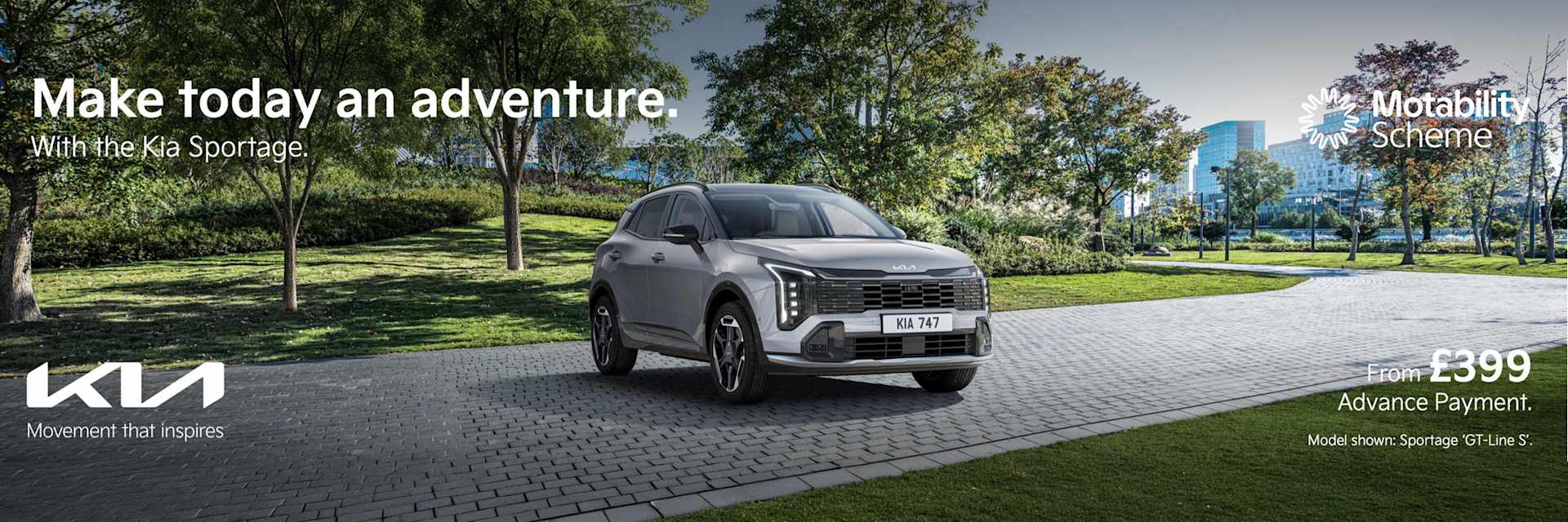 Kia Sportage on Motability