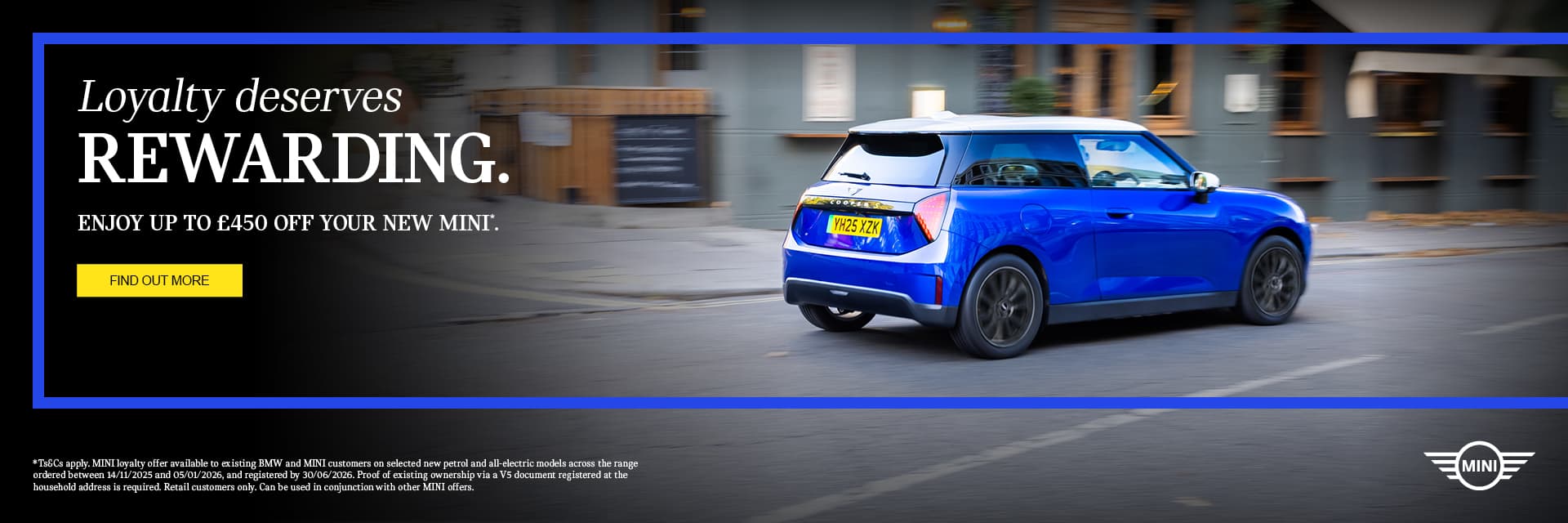 MINI LOYALTY OFFER.