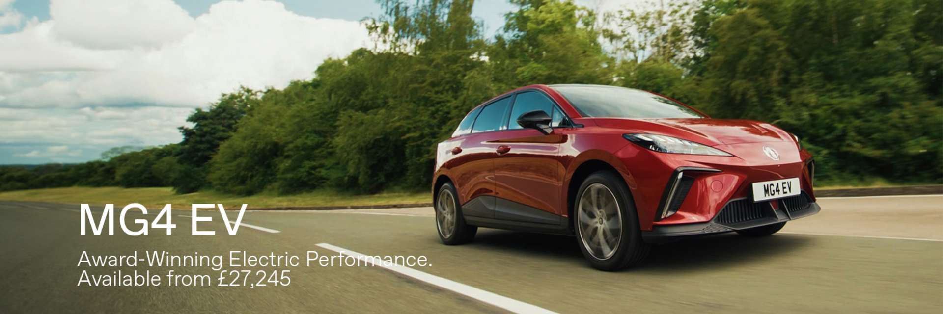 MG4 EV at RRG MG Stockport