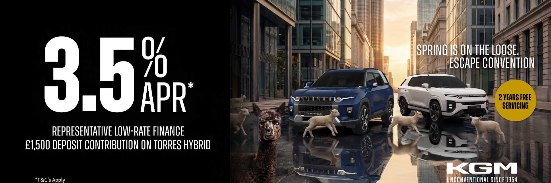 KGM Torres Hybrid New Car Offer