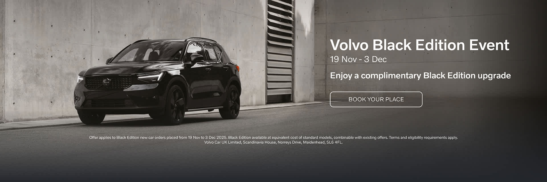 Volvo Black Edition Event