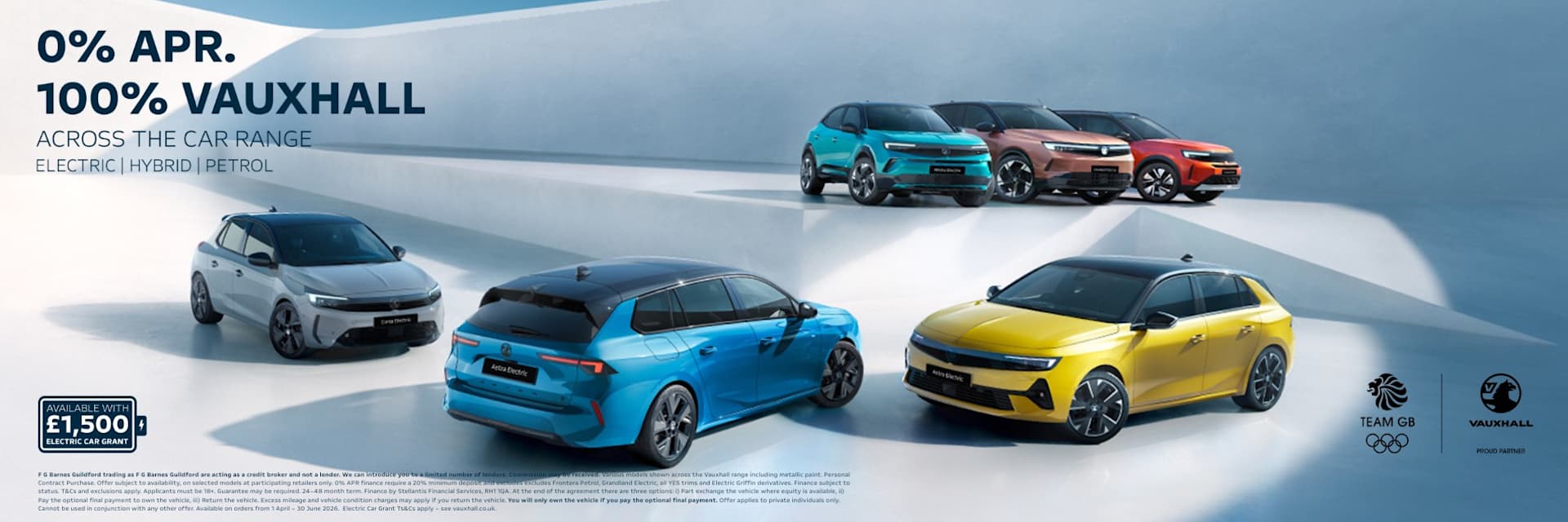 Vauxhall new car offers