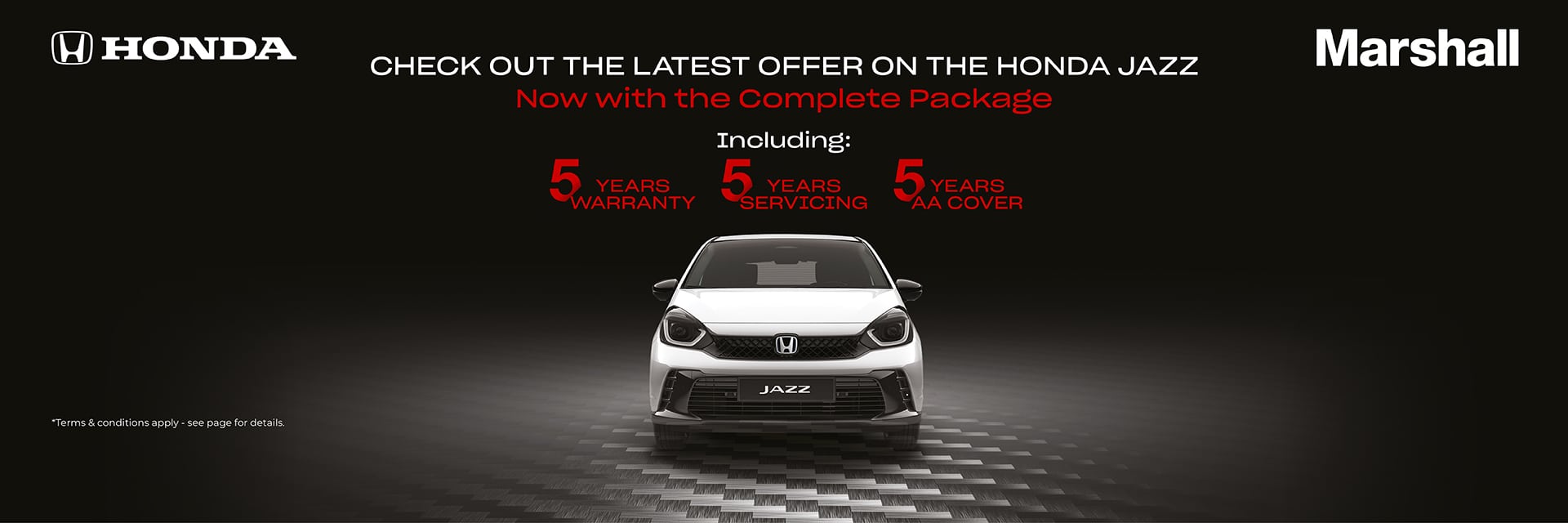 HONDA JAZZ PERSONAL CONTRACT PURCHASE OFFER