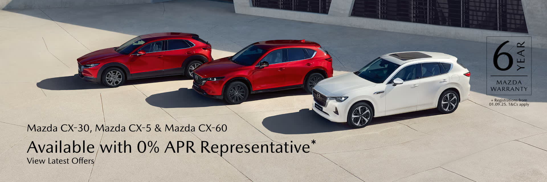 Mazda SUVs - Available with 0% APR Representative*