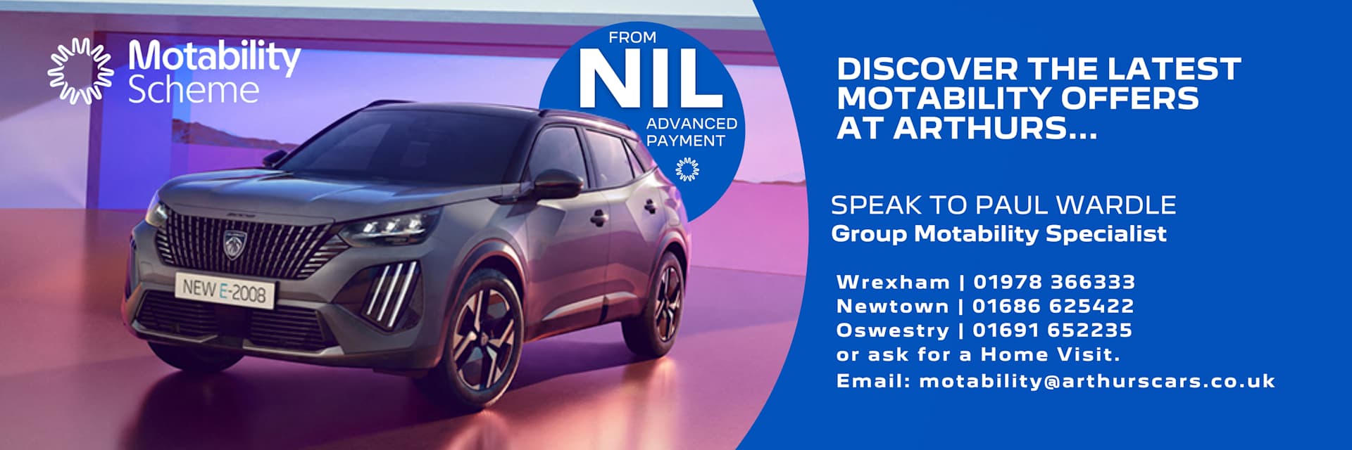 NIL ADVANCED PAYMENT MOTABILITY