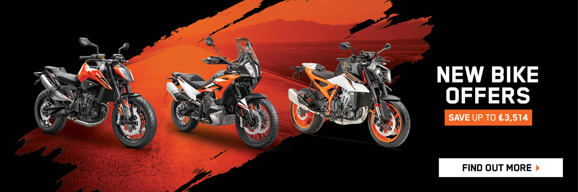 NEW KTM BIKE OFFERS