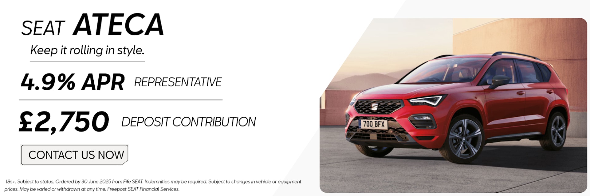 SEAT Ateca PCP Offer