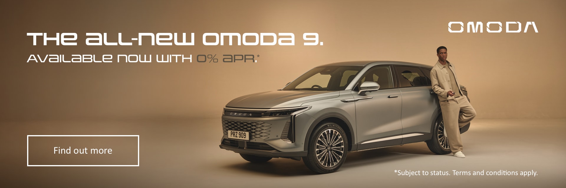 OMODA 9 - Available on 0% APR HP