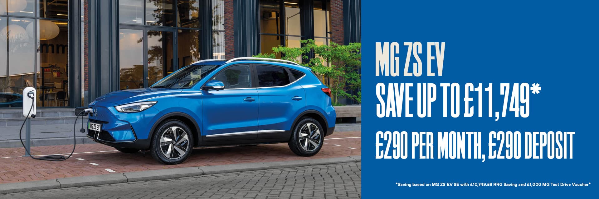 MG ZS EV Save £11,749