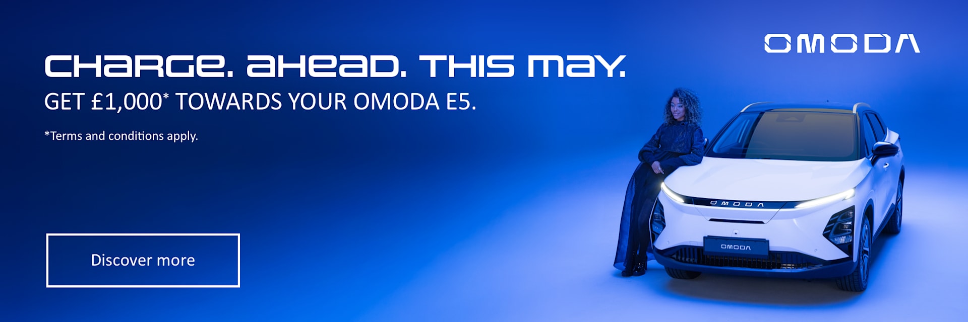 £1000 Towards an All Electric OMODA E5
