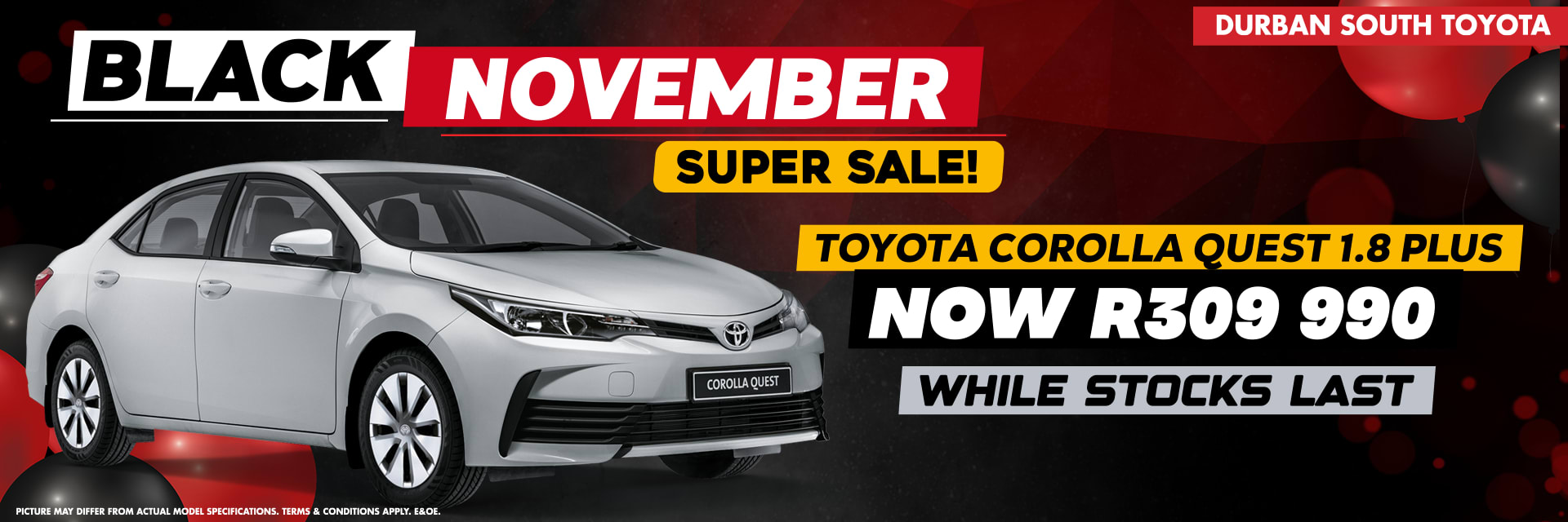 Toyota Corolla Quest 1.8 Plus – R329 990