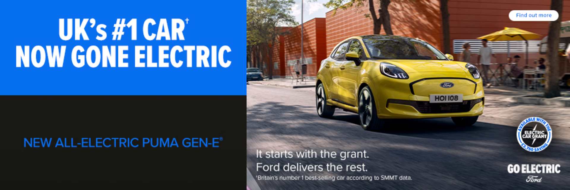 Ford EV Grant £3,750