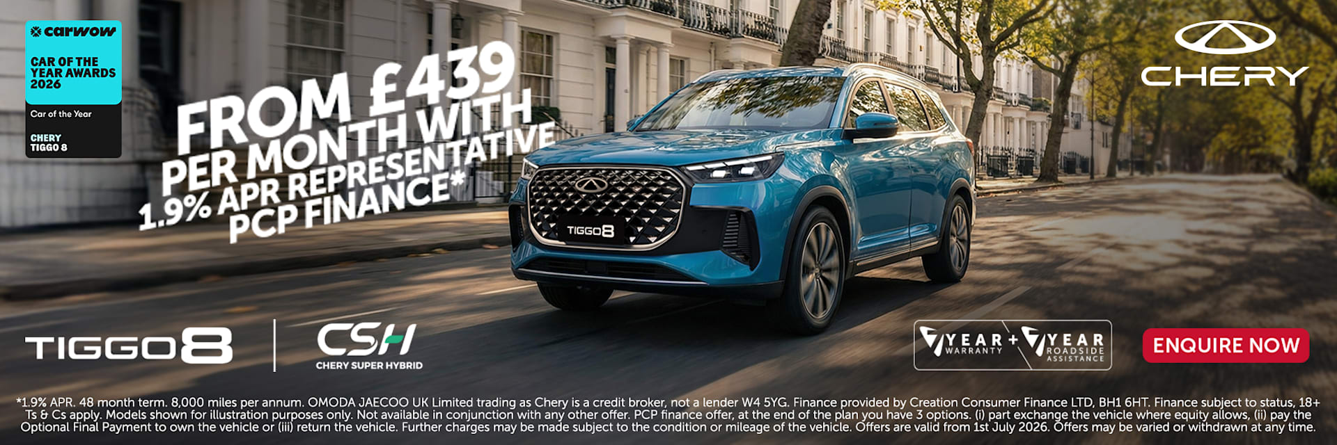 Chery Tiggo 8 Offer 