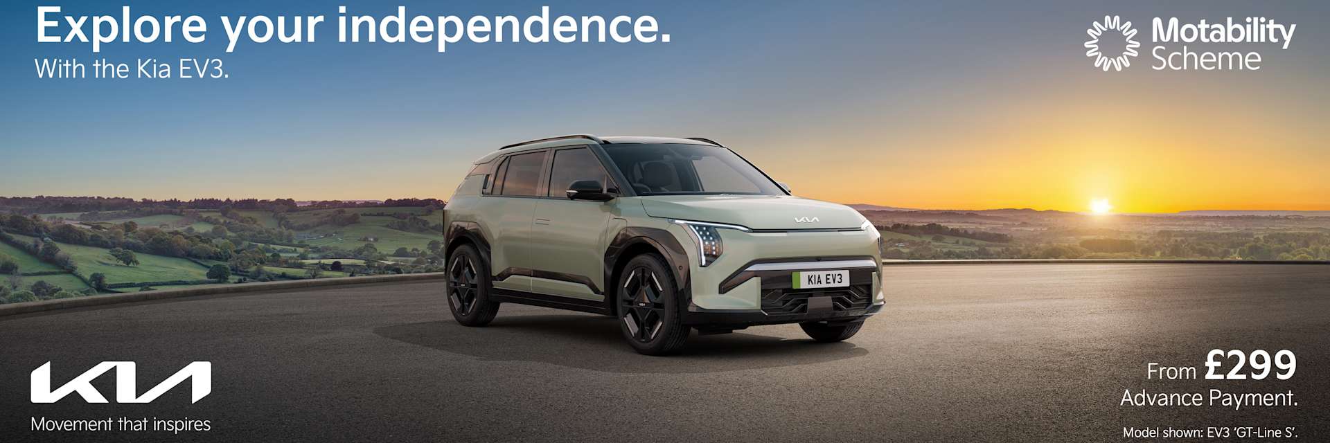 KIa EV3 Launch Edition Motability