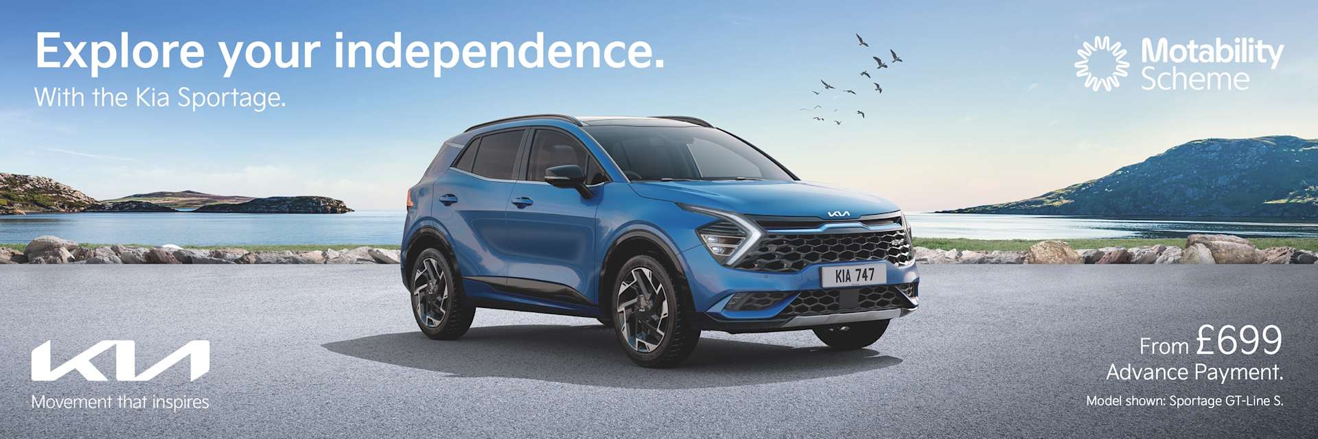 q3 sportage motab