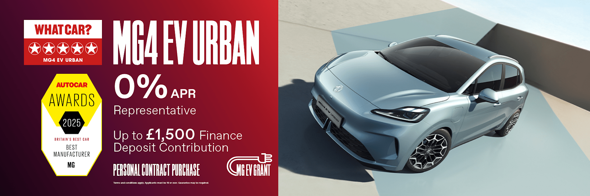 All-new for MG4 EV Urban from £23,495