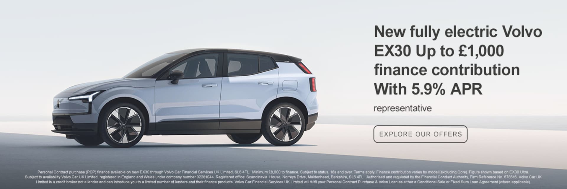 Upto £1000 Finance Contribution with 5/9% Apr