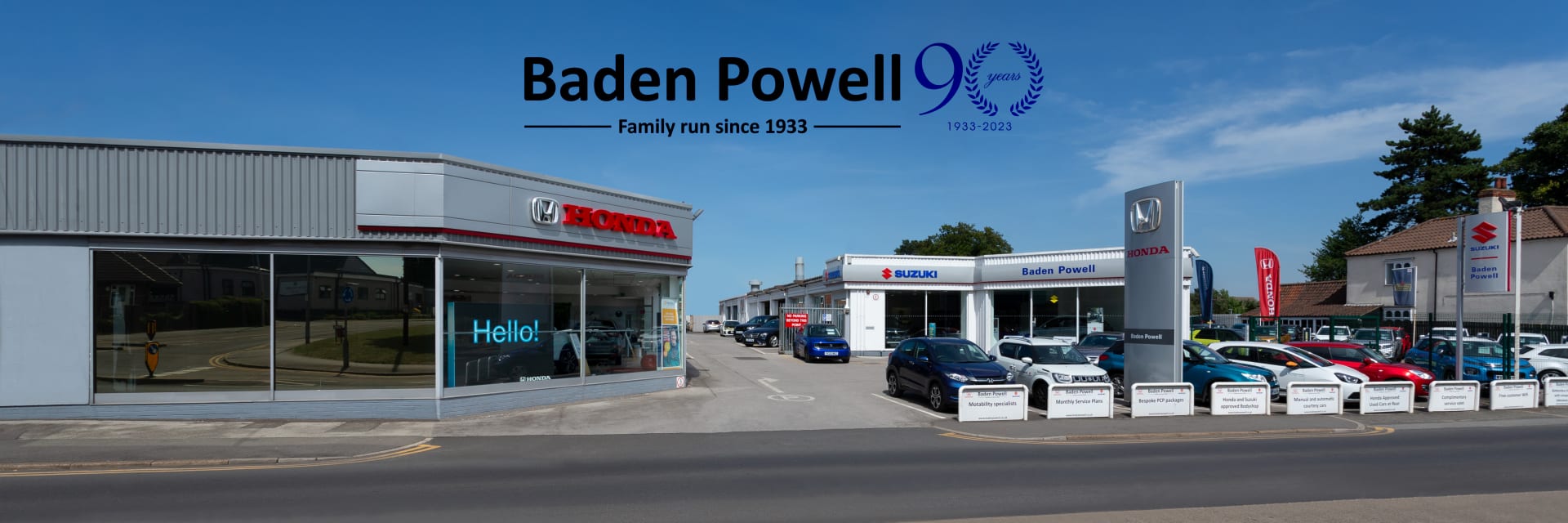Welcome to Baden Powell Honda and Suzuki