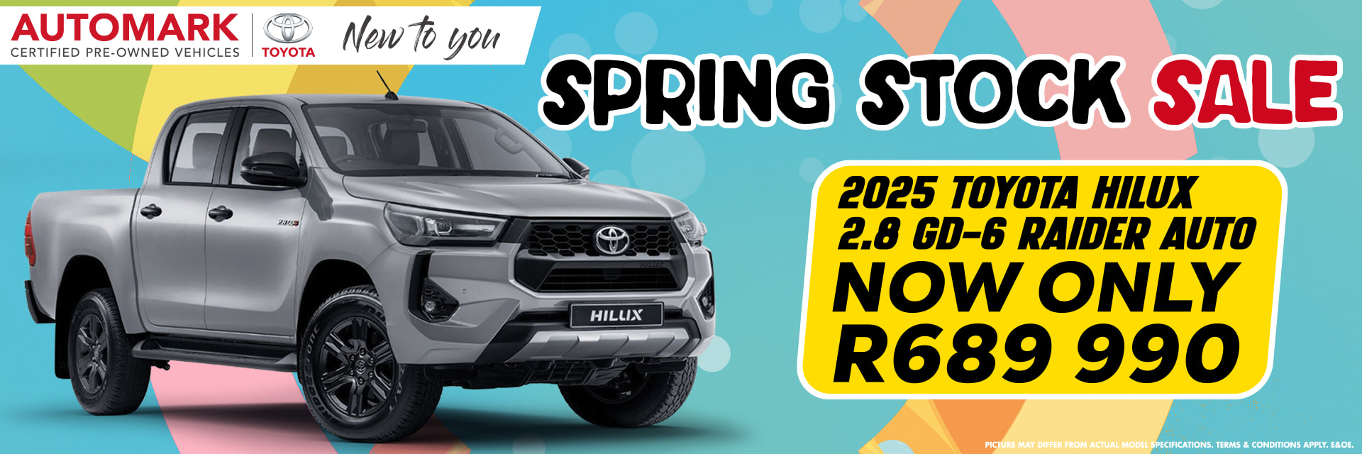 2025 Toyota Hilux 2.8 GD-6 Raider Double Cab Auto