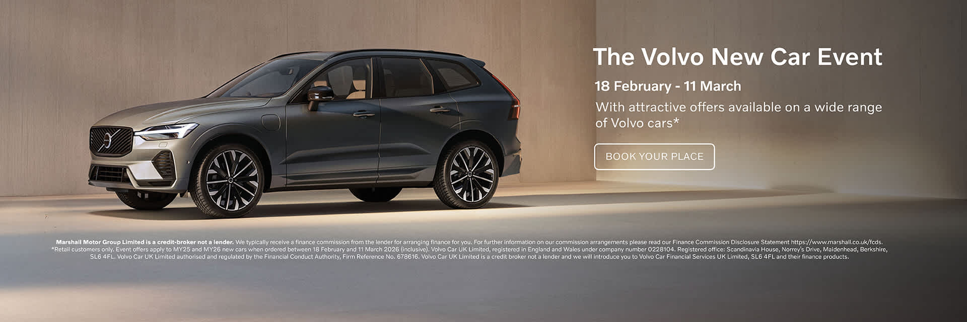 The Volvo New Car Event 2026