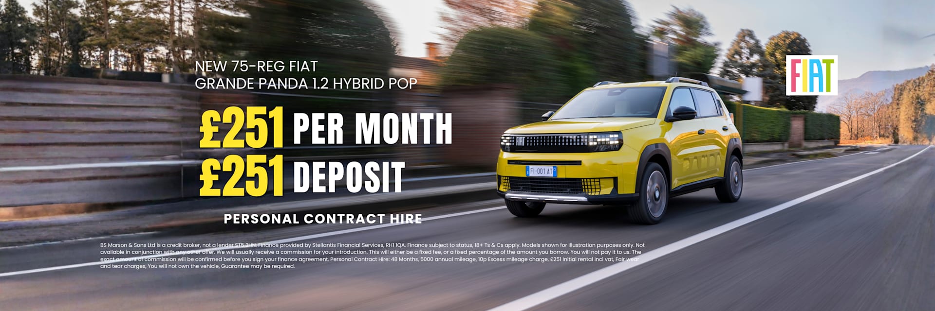 Q4 Dec Fiat Grande Panda PCH 