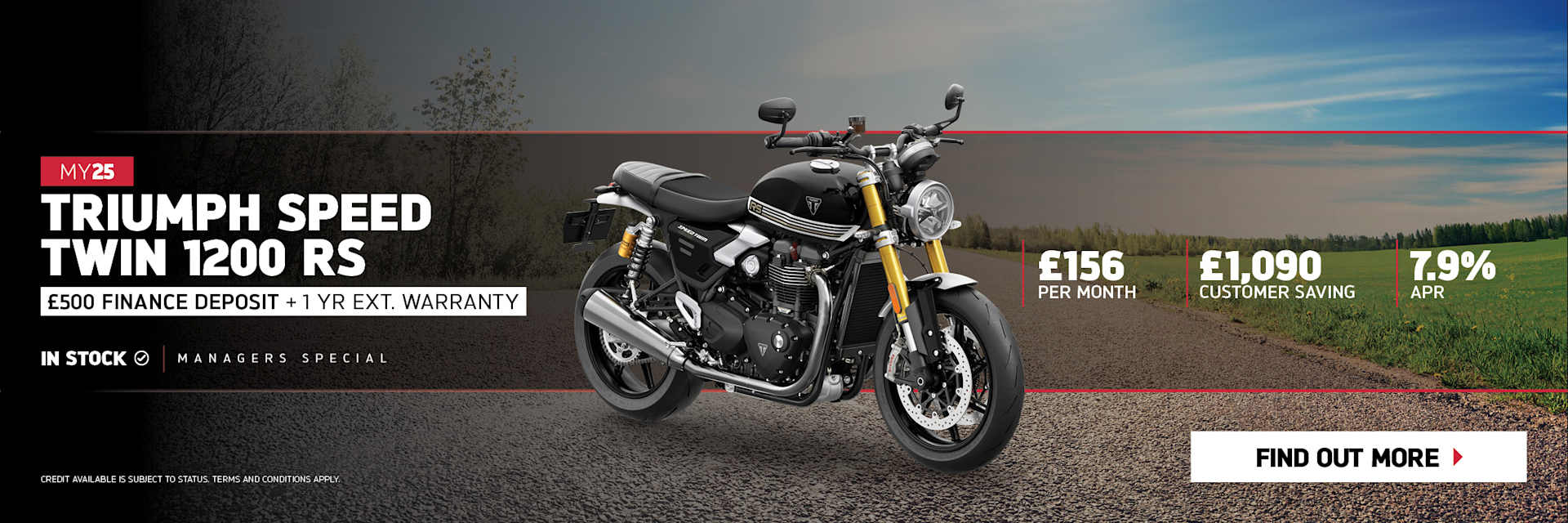 TRIUMPH SPEED TWIN 1200 RS