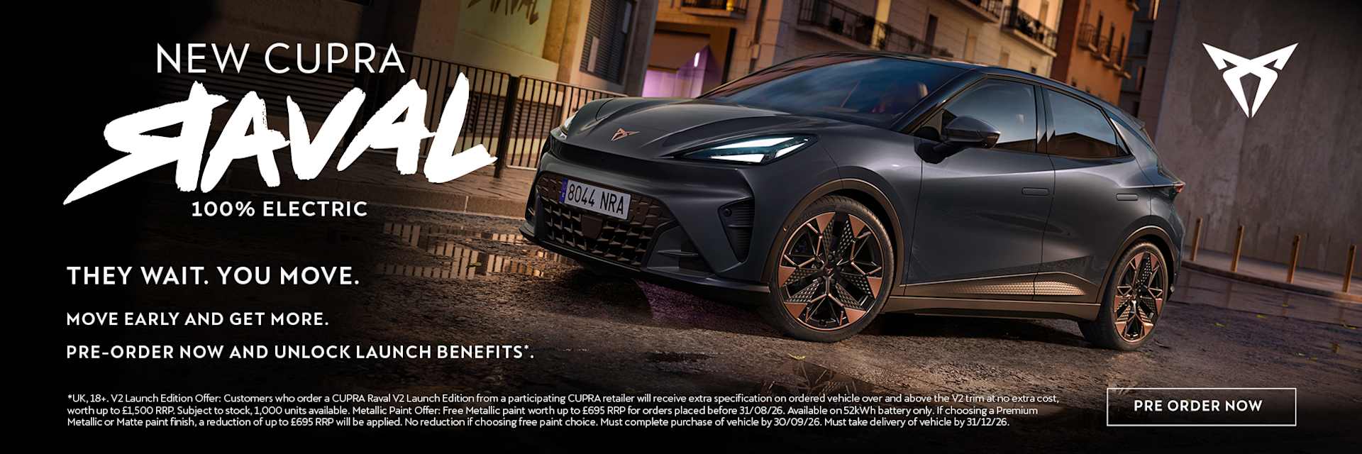 CUPRA Raval Preorder 