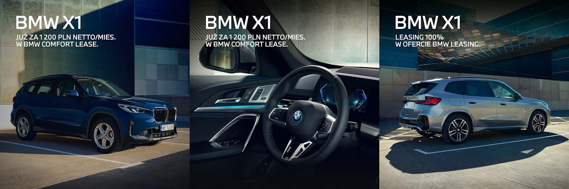 Nowe BMW X1 od 1200 zł netto/mies. Leasing 100%
