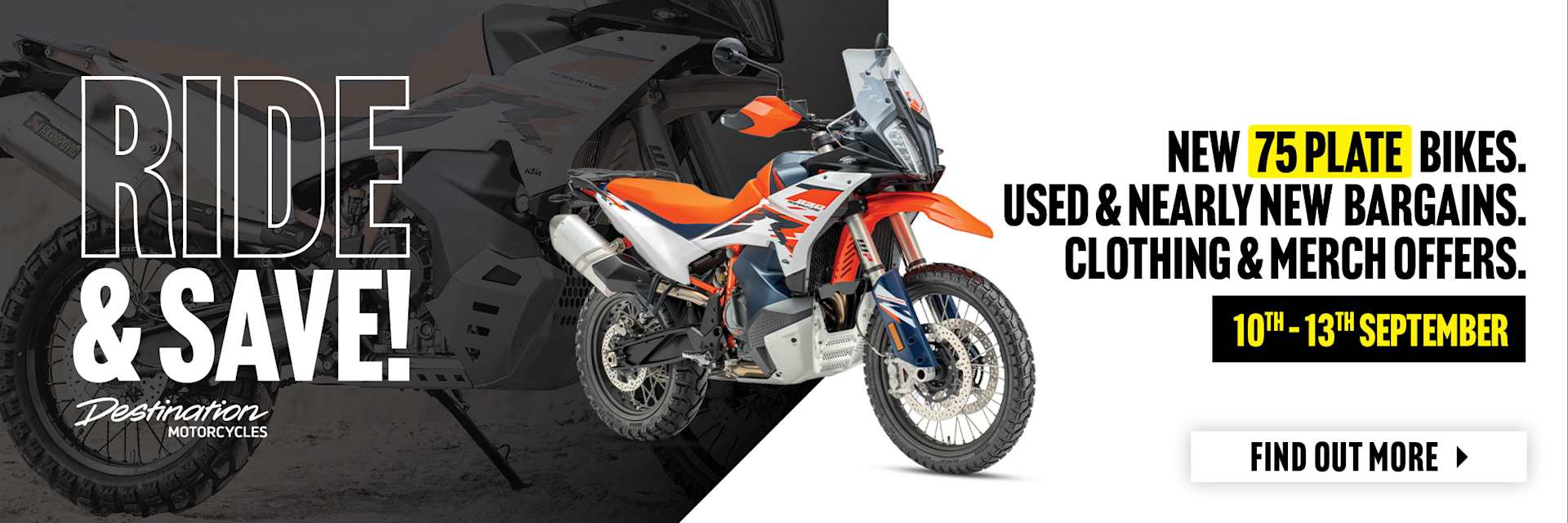 Ride and Save Event (KTM) 