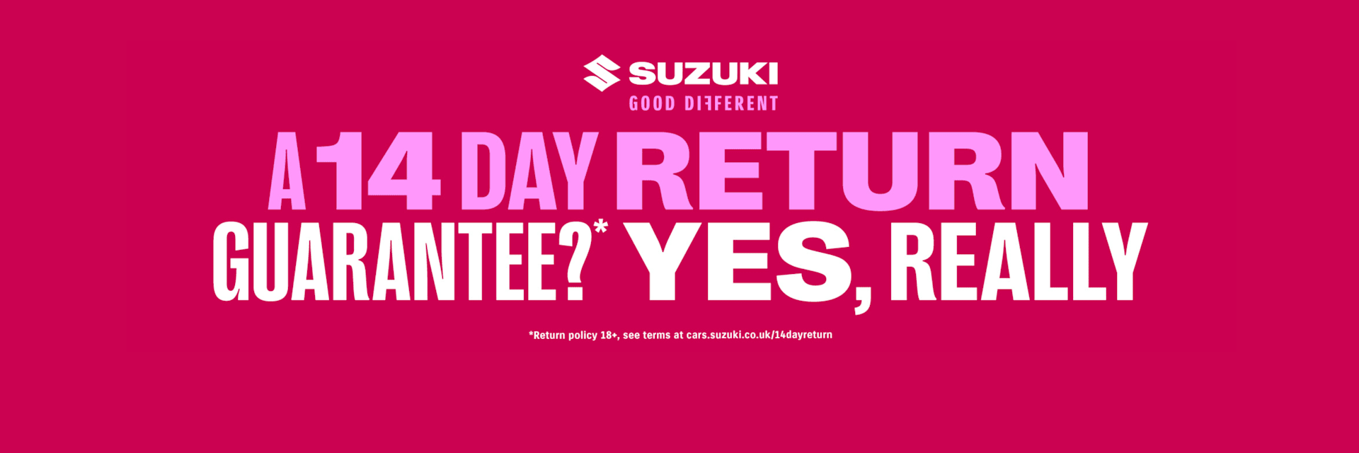14 Day Return Guarantee