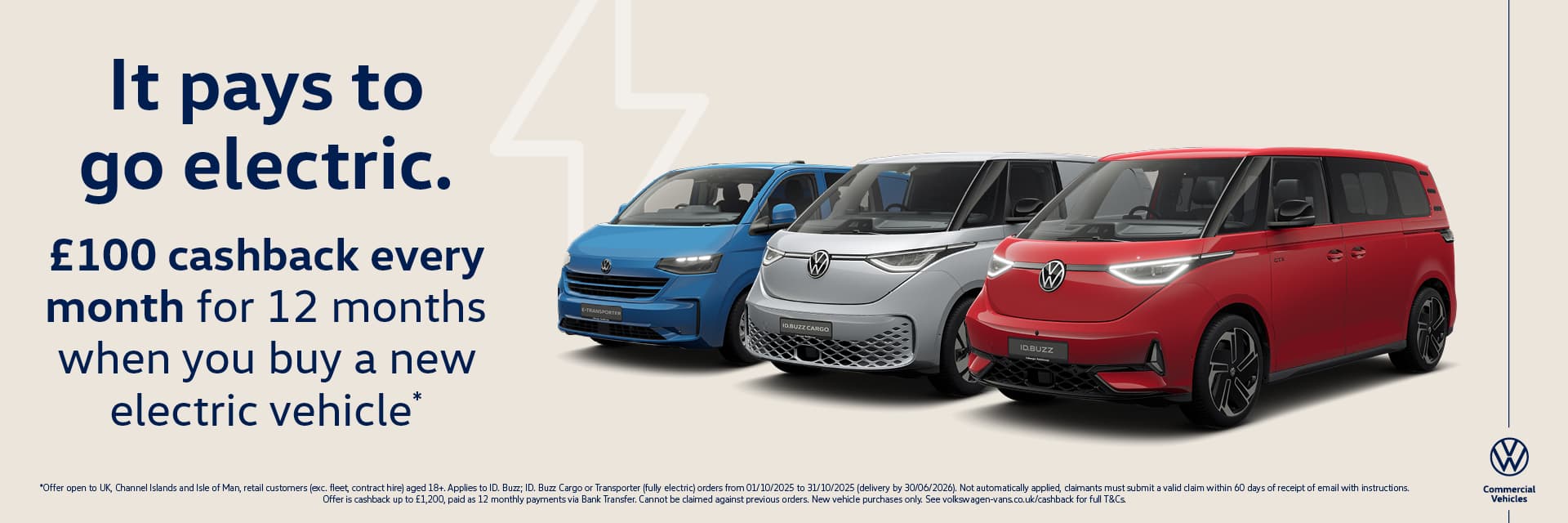 Volkswagen electric cashback