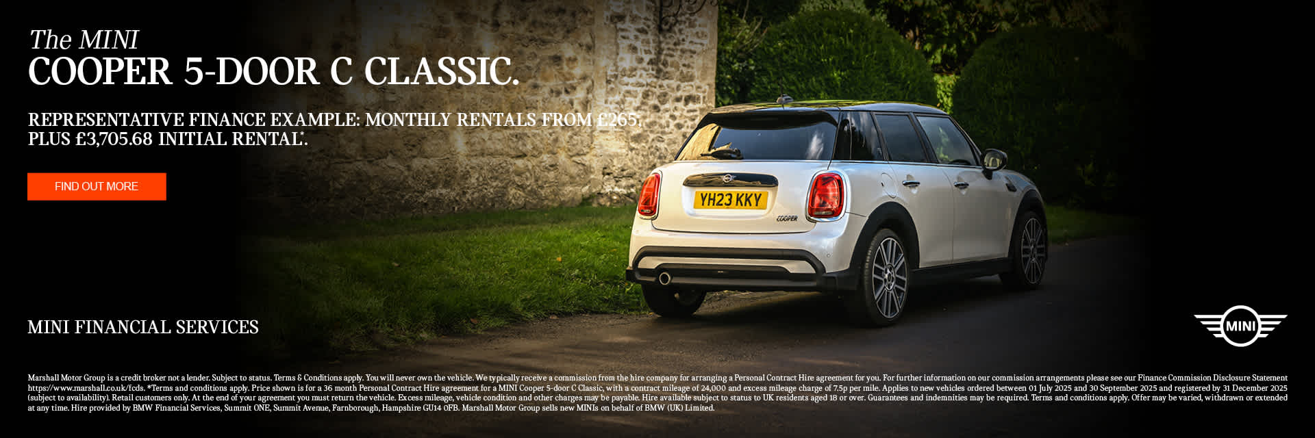 MINI 5-DOOR COOPER C CLASSIC.