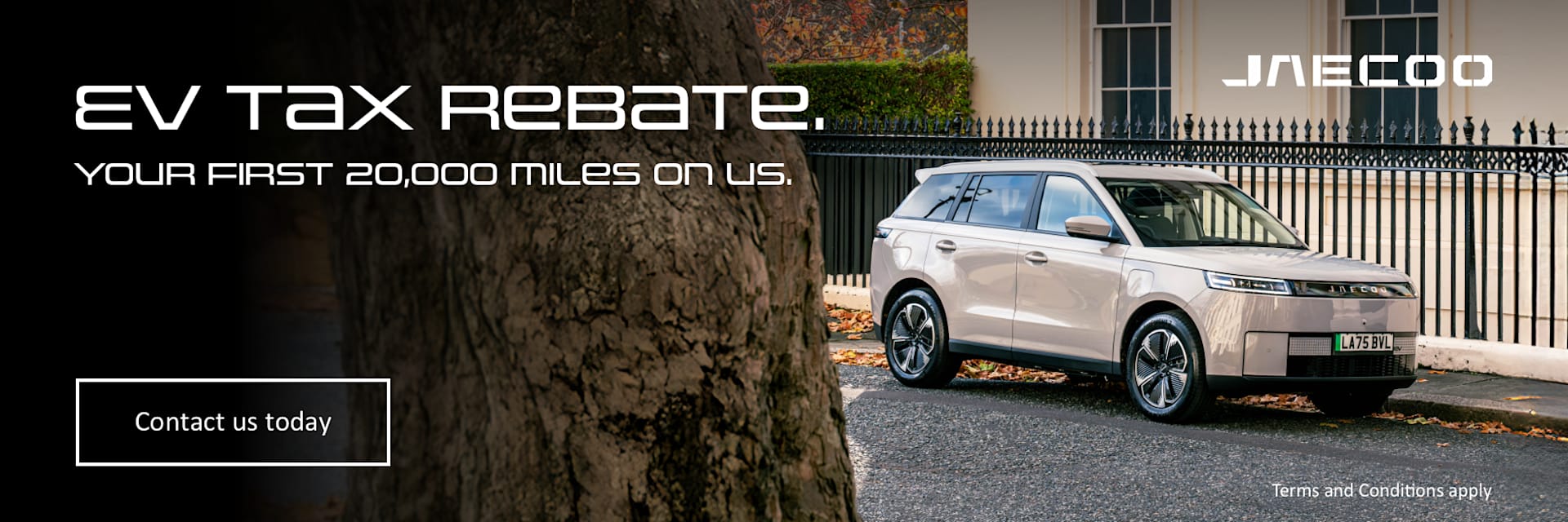 JAECOO EV Tax Rebate