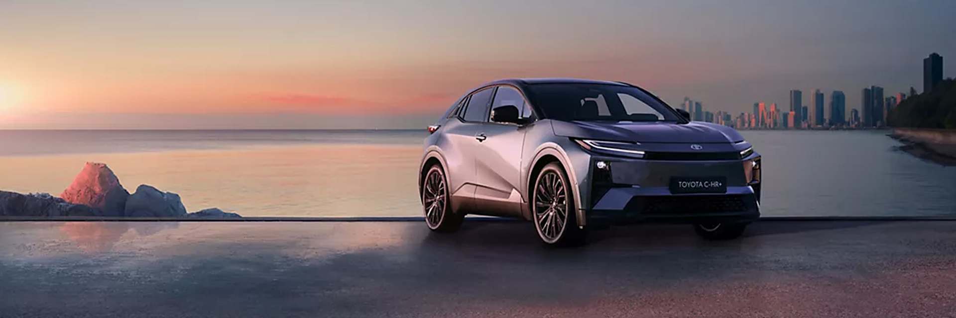 All-New, All-Electric Toyota C-HR+ - Save £1,500